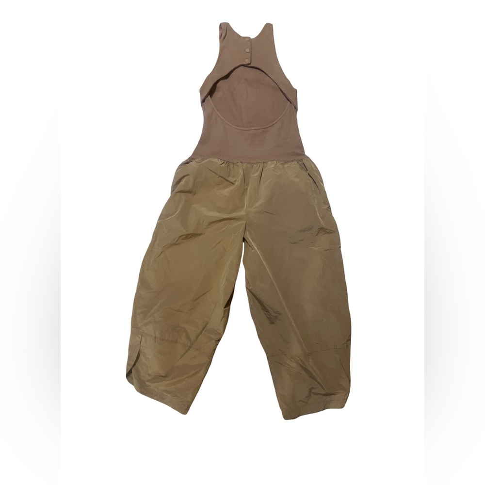 NWT Free People Movement Plie Onesie Jumpsuit Brown Size Large - Picture 6 of 11